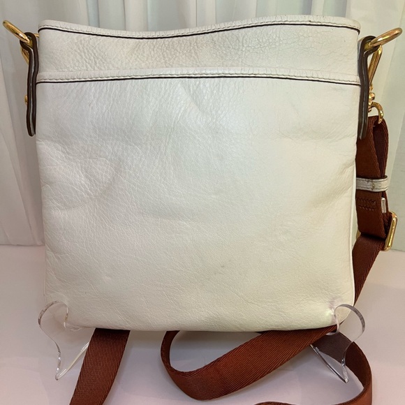 Ralph Lauren White and Tan Men's Messenger Bag - Picture 7 of 12